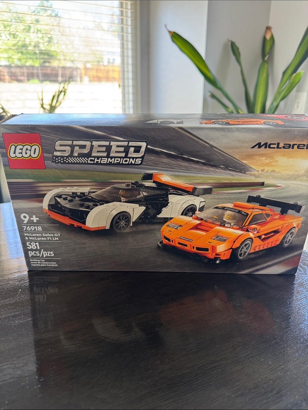 LEGO Orange & White Speed Champions McLaren Supercars